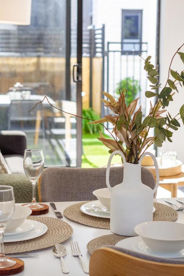 Modern Townhouse Cashel Street 2 Bed 2 Bath Lejlighed Christchurch Eksteriør billede