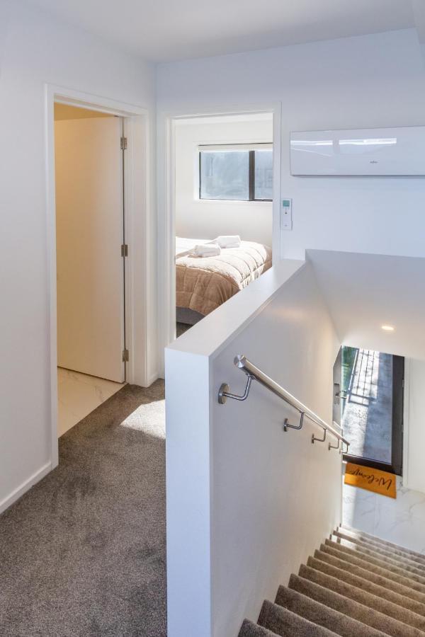 Modern Townhouse Cashel Street 2 Bed 2 Bath Lejlighed Christchurch Eksteriør billede
