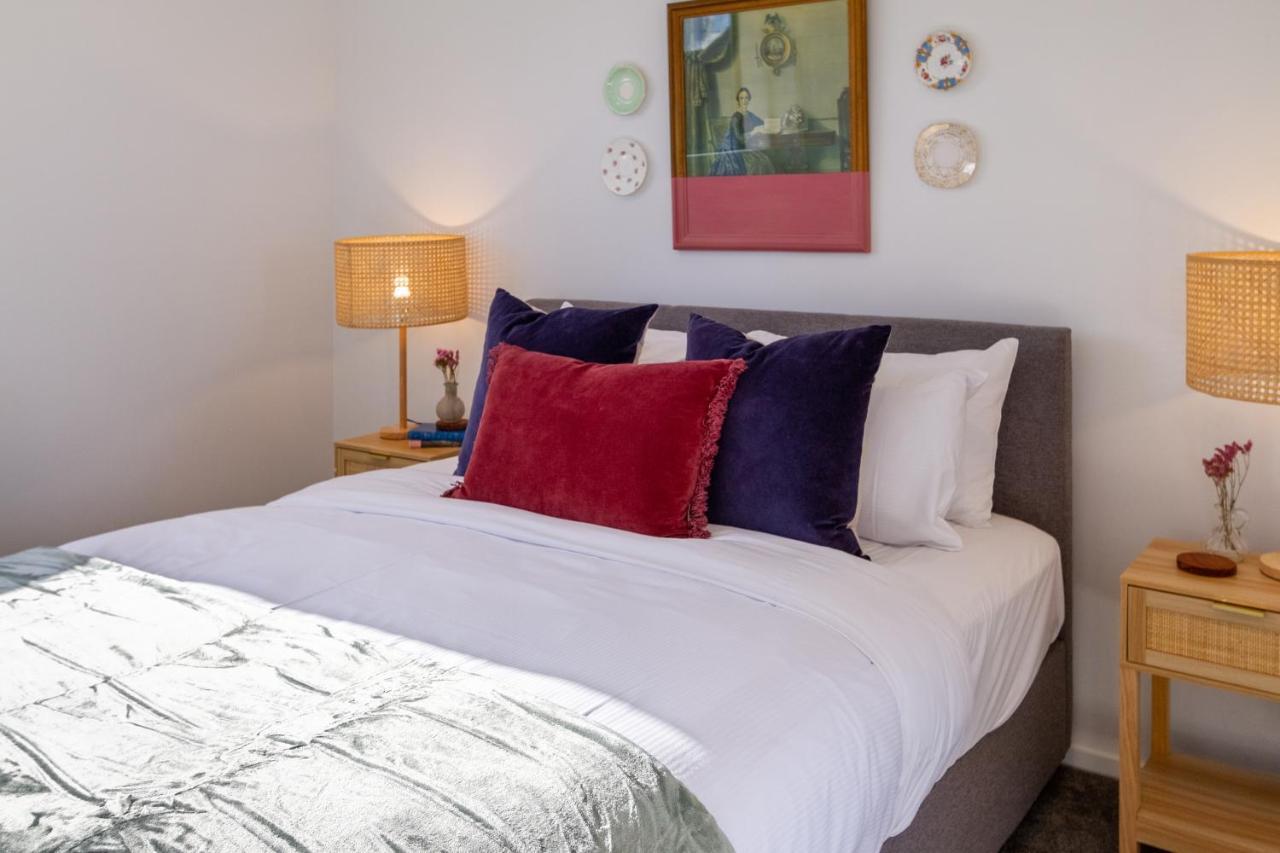 Modern Townhouse Cashel Street 2 Bed 2 Bath Lejlighed Christchurch Eksteriør billede