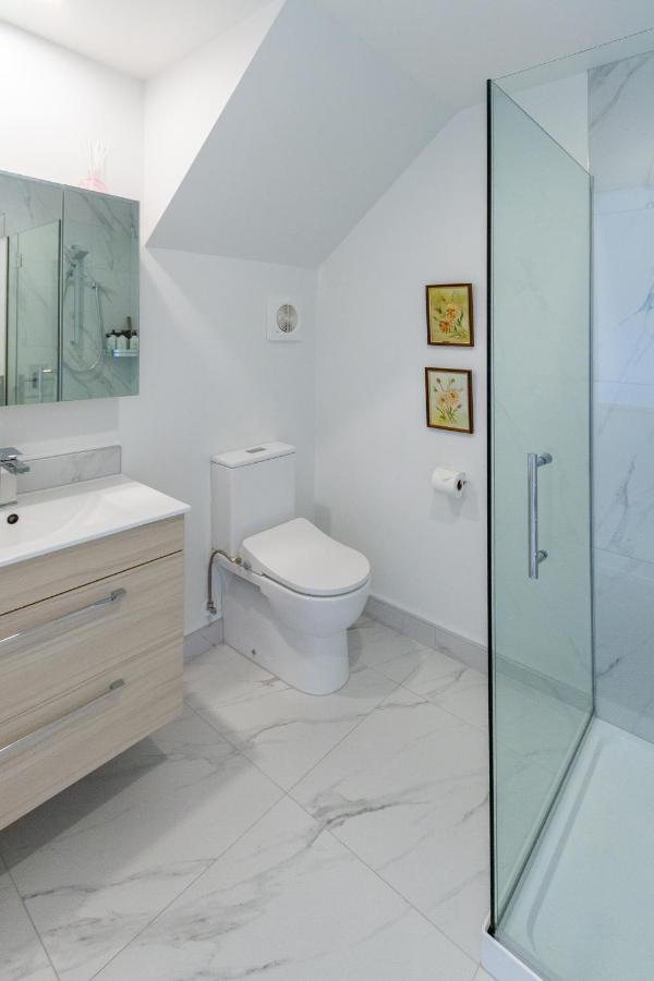 Modern Townhouse Cashel Street 2 Bed 2 Bath Lejlighed Christchurch Eksteriør billede